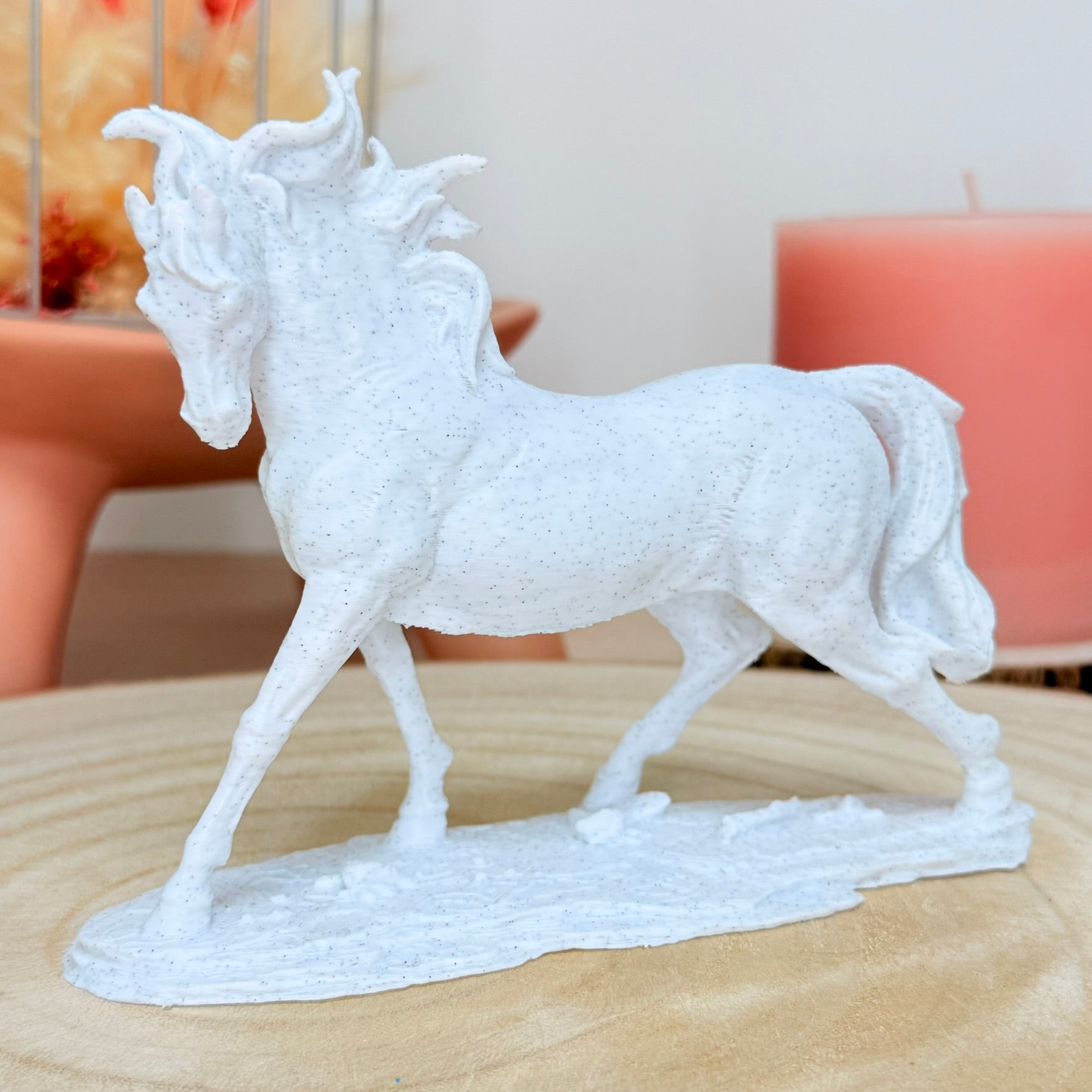 Cheval imprimé en 3D | Figurine 3D - POMM Créations