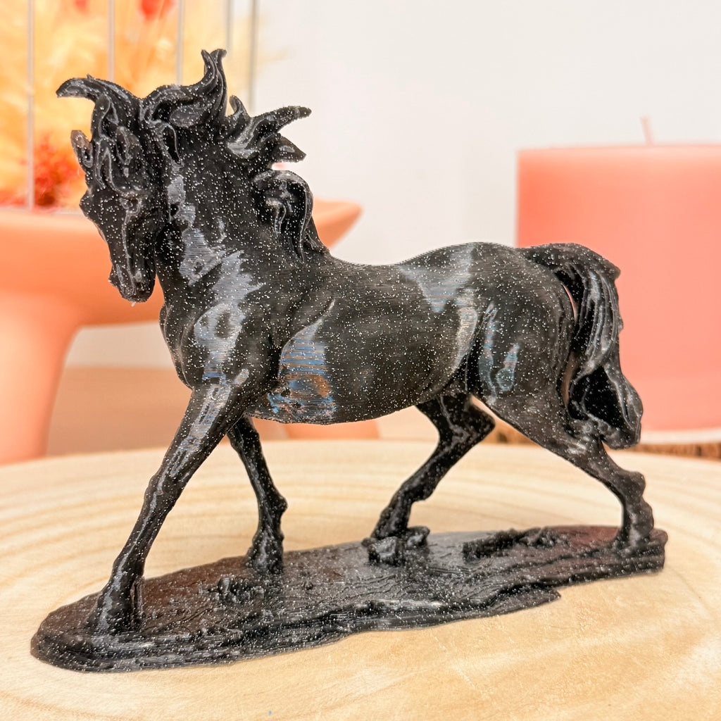 Cheval imprimé en 3D | Figurine 3D - POMM Créations