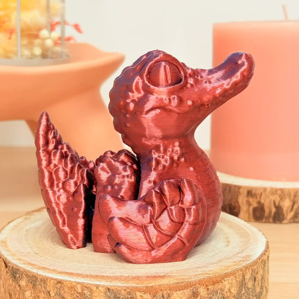 Quackodile, canard-crocodile articulé en 3D – vue 6