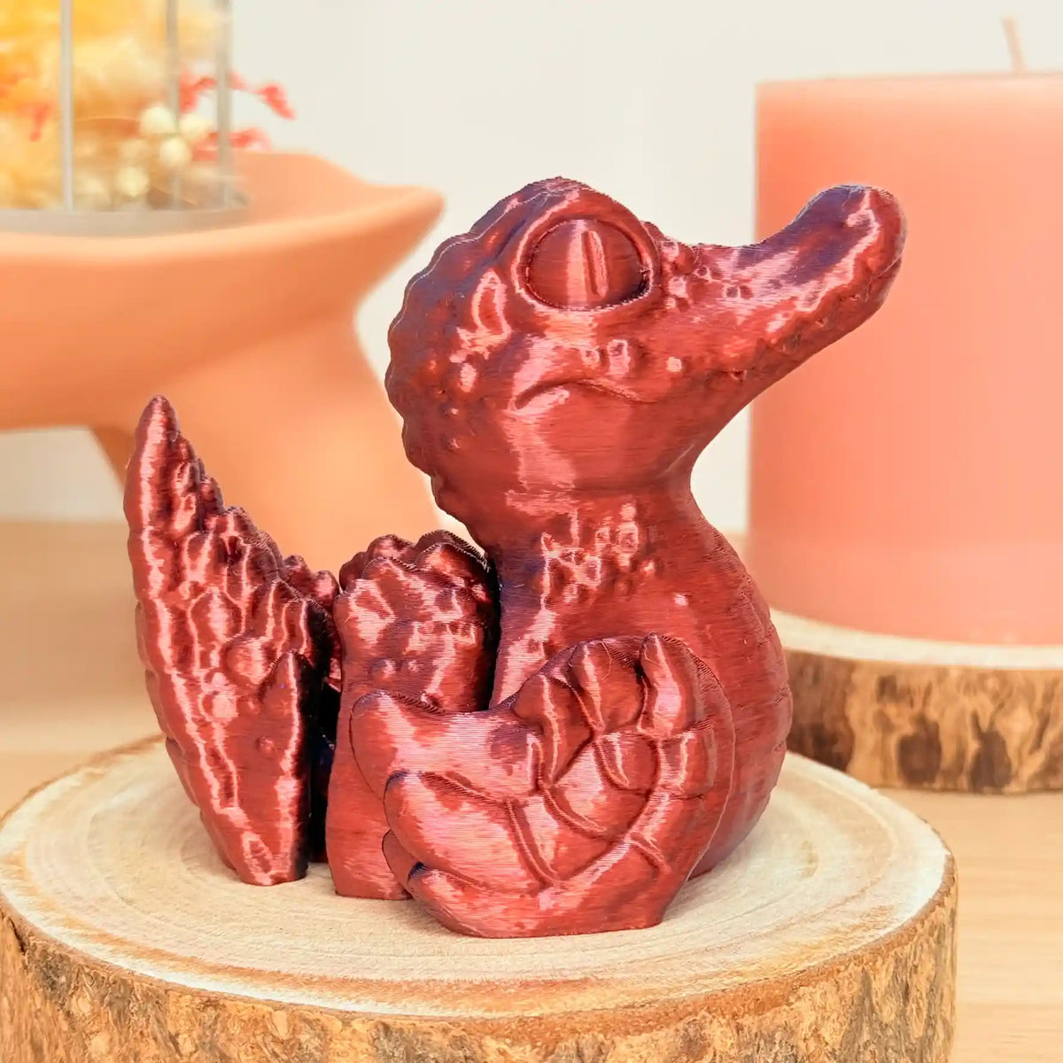 Quackodile, canard-crocodile articulé en 3D – vue 6