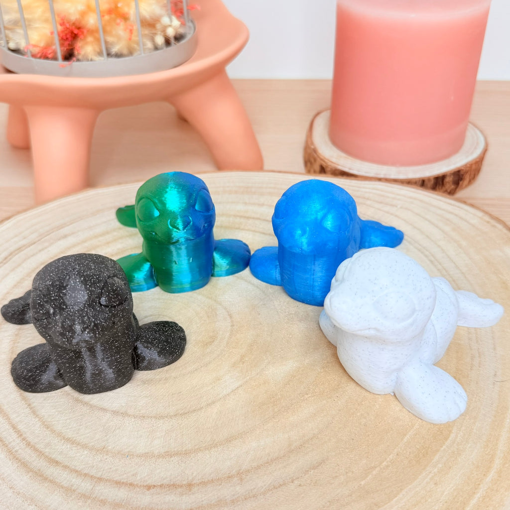 Phoque imprimé en 3D | Figurine 3D - POMM Créations