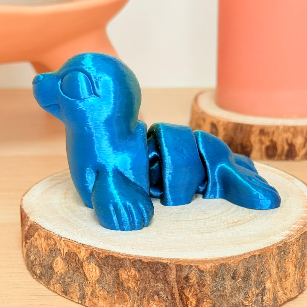 Phoque imprimé en 3D | Figurine 3D - POMM Créations