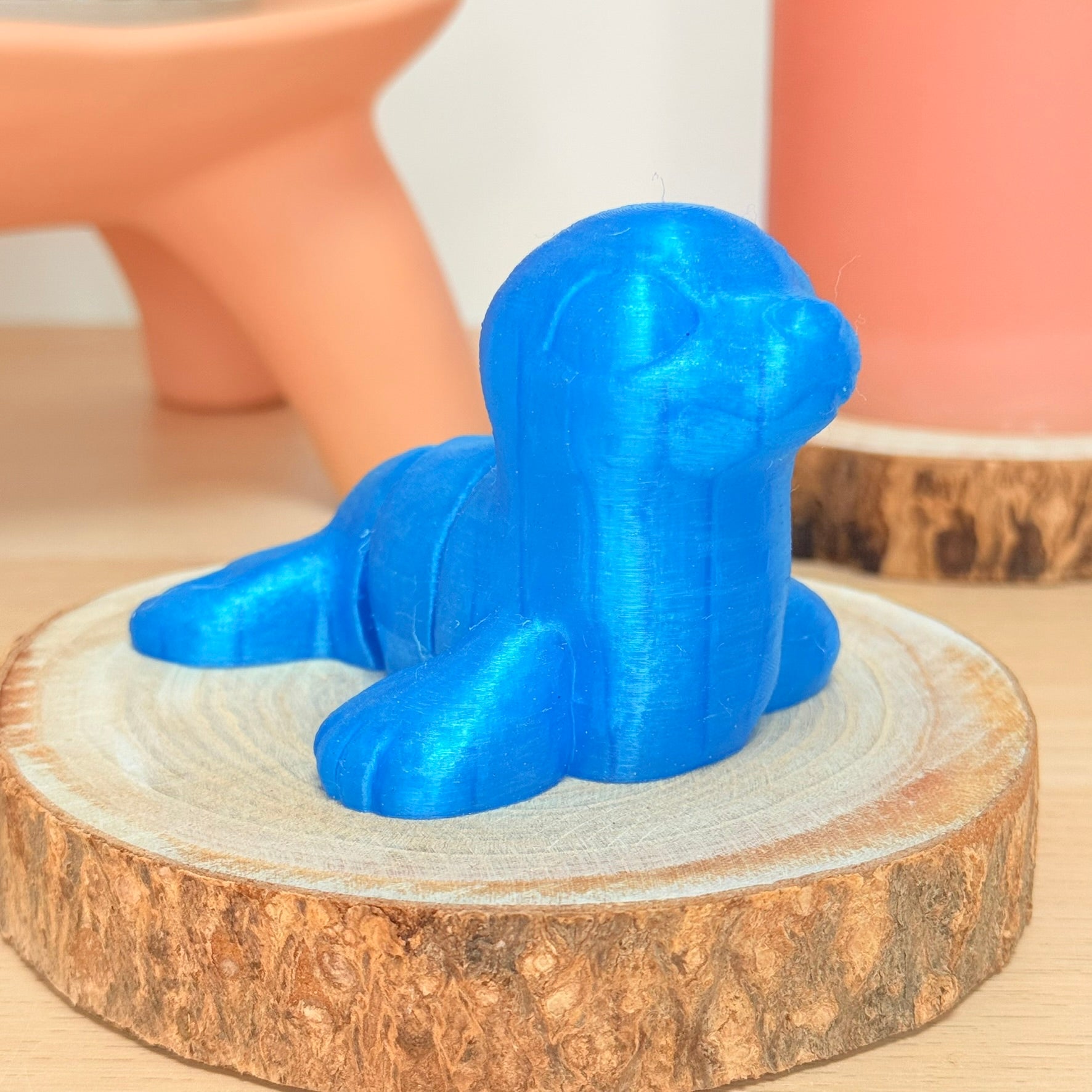Phoque imprimé en 3D | Figurine 3D - POMM Créations