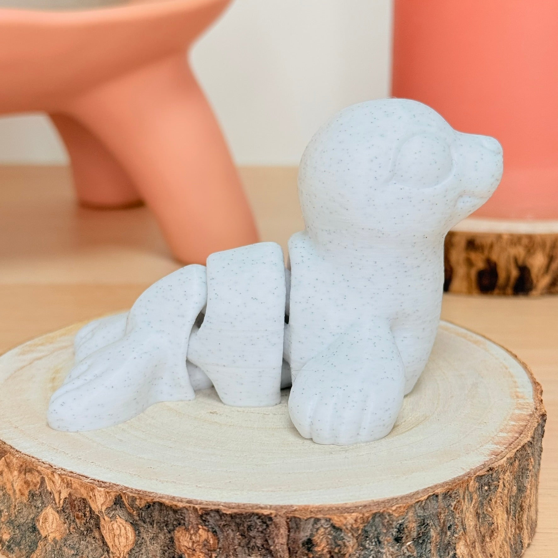Phoque imprimé en 3D | Figurine 3D - POMM Créations