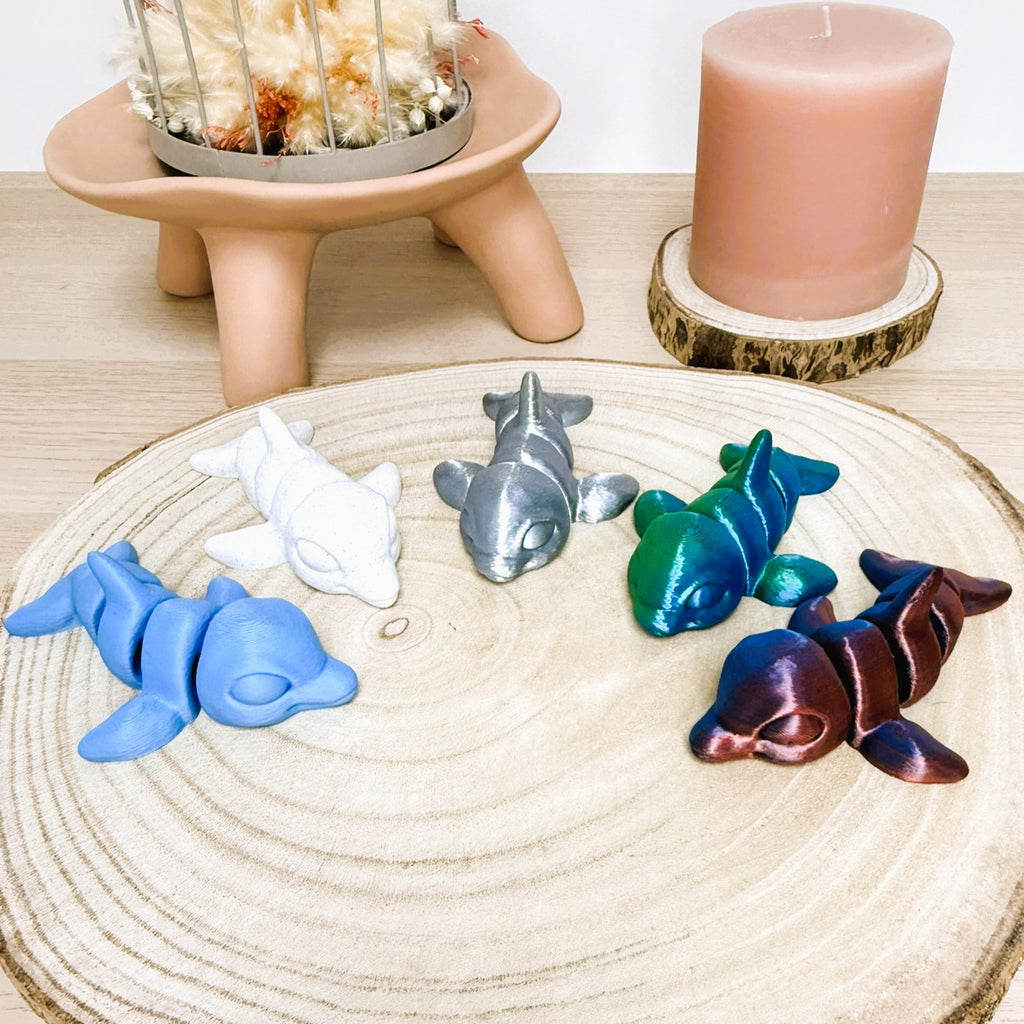 Dolphin imprimé en 3D | Figurine 3D - POMM Créations