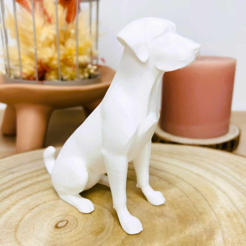 Le chien fidèle, le labrador imprimé en 3D | Figurine 3D - POMM Créations