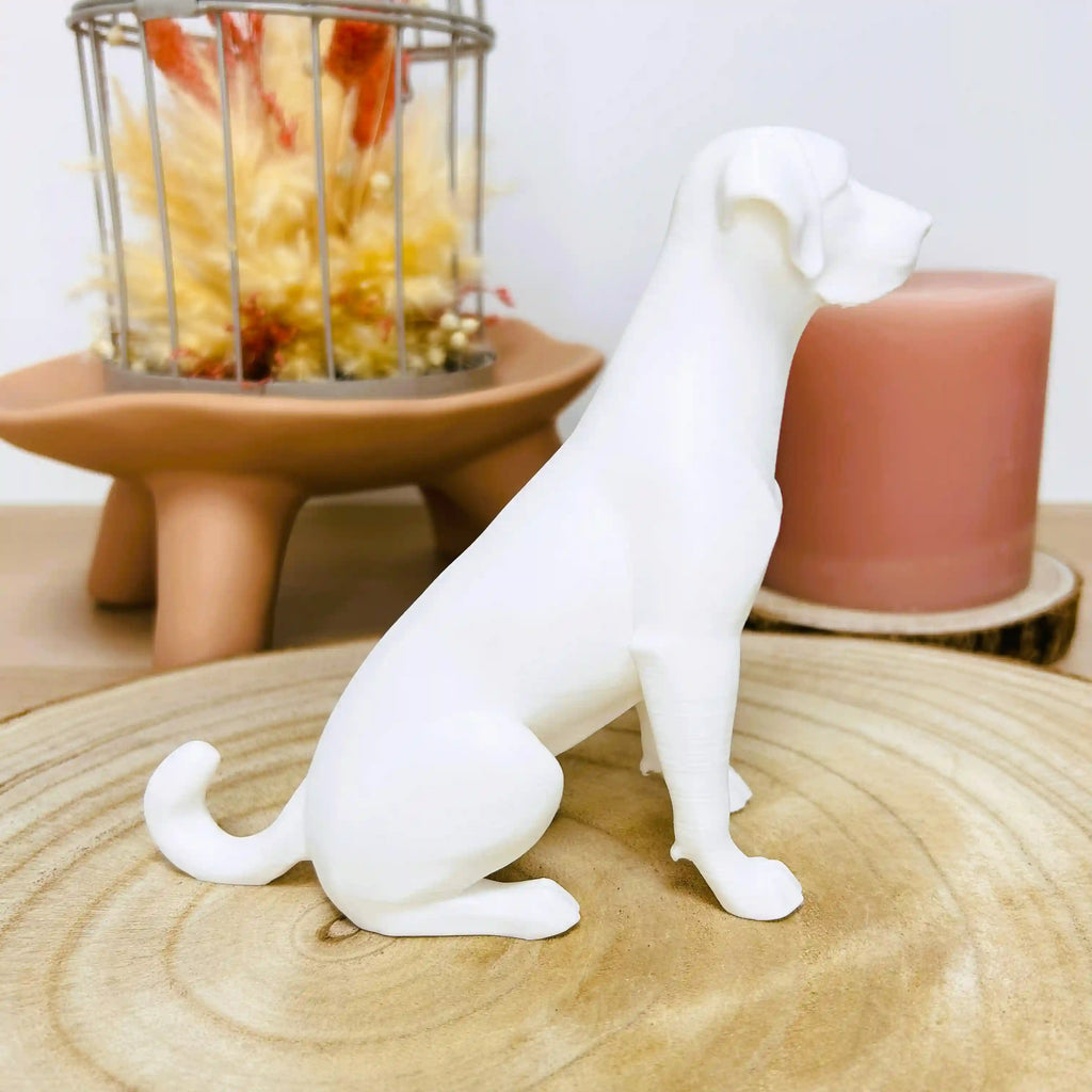 Le chien fidèle, le labrador imprimé en 3D | Figurine 3D - POMM Créations