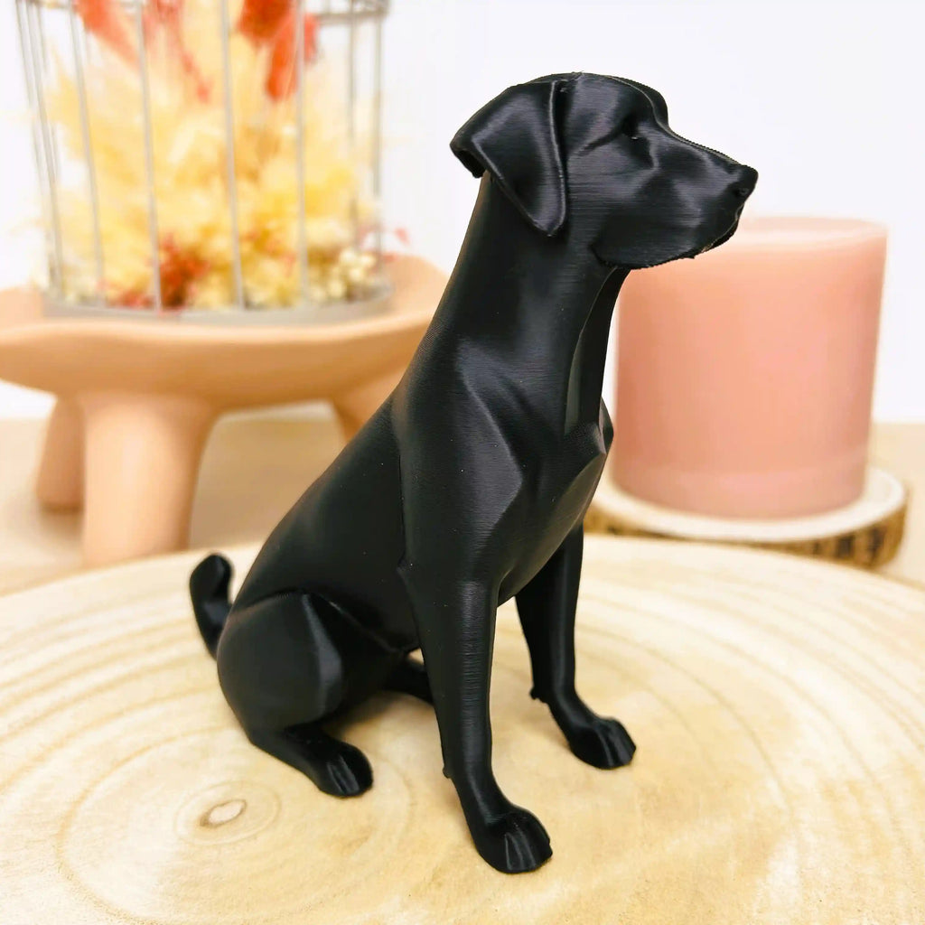 Le chien fidèle, le labrador imprimé en 3D | Figurine 3D - POMM Créations