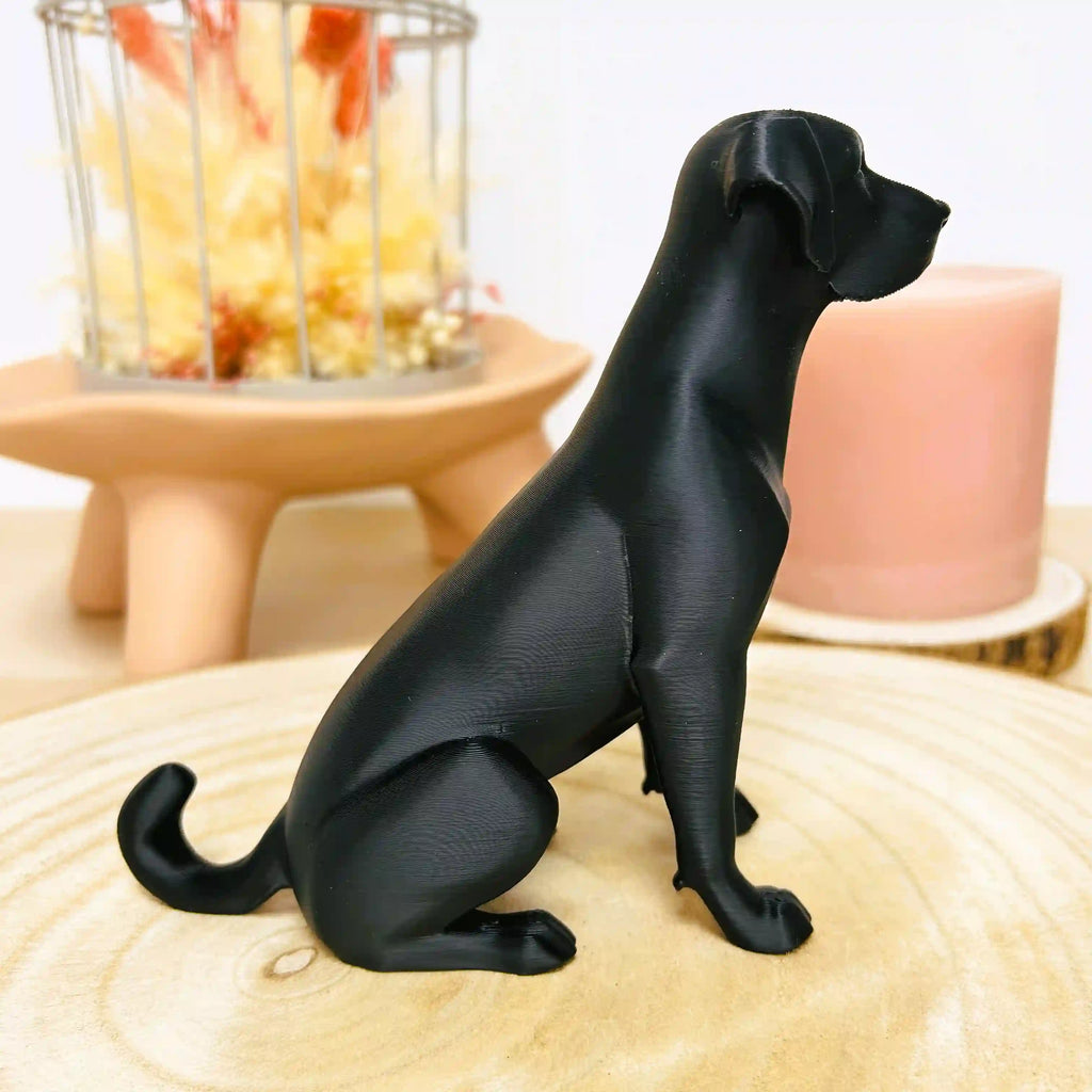 Le chien fidèle, le labrador imprimé en 3D | Figurine 3D - POMM Créations
