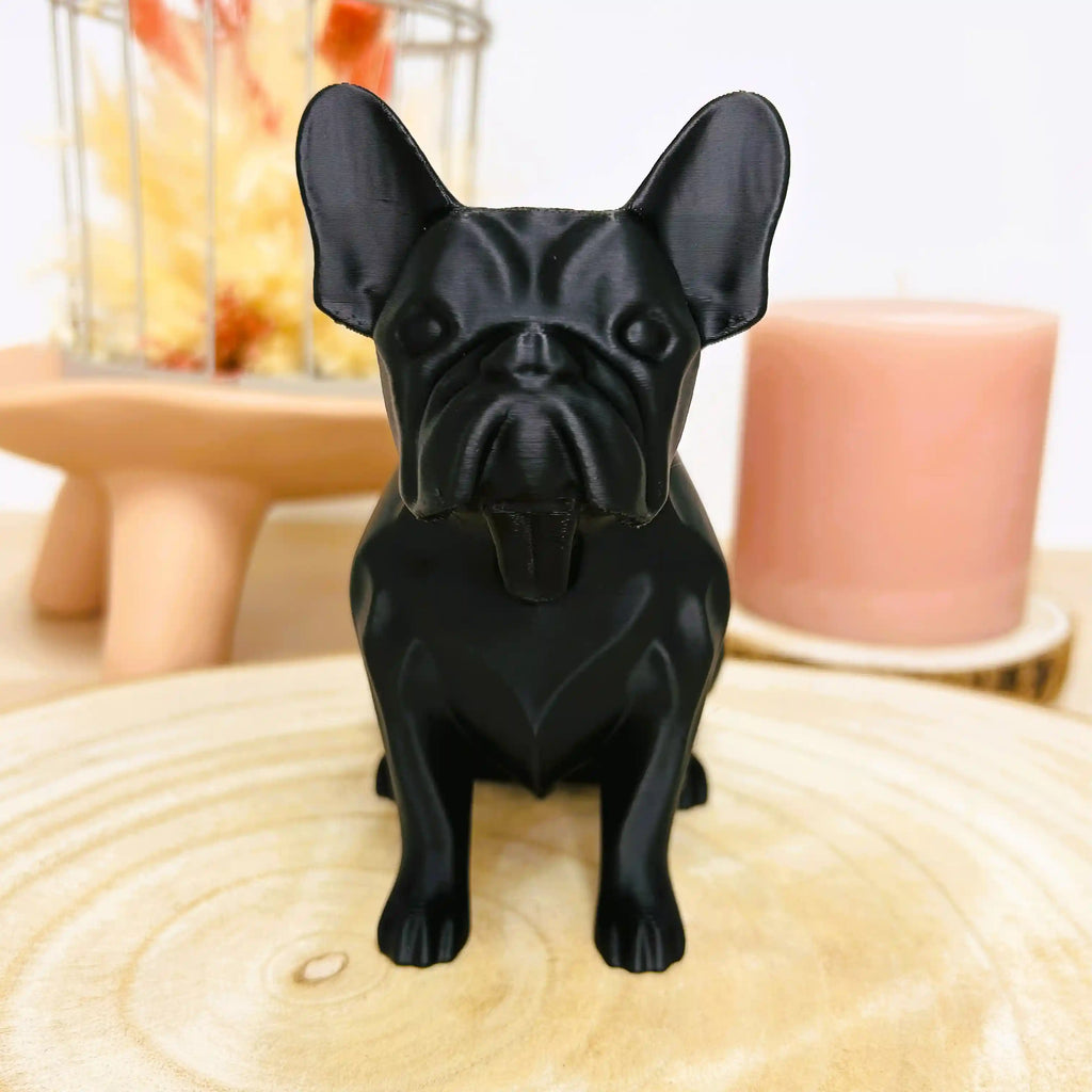 Bouledogue français, le chien imprimé en 3D | Figurine 3D - POMM Créations
