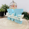 Lettre et prénom imprimée en 3D à personnaliser | Décoration 3D - POMM Créations