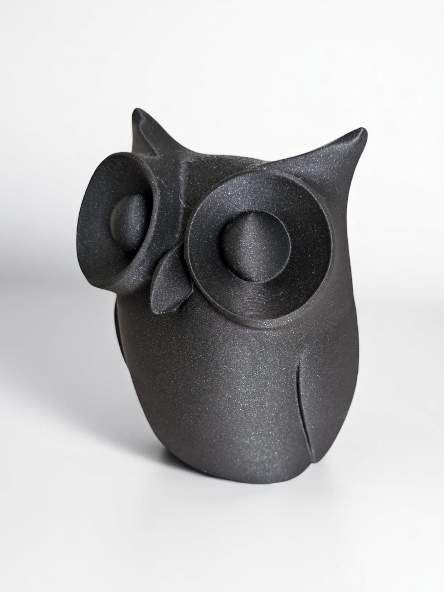 Chouette "Owl" aux grands yeux, la forêt imprimée en 3D | Figurine 3D - POMM Créations