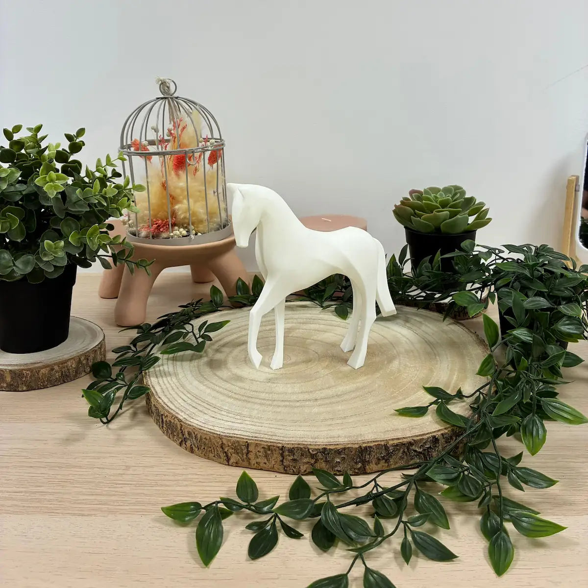 Cheval Pas Espagnole imprimé en 3D | Figurine 3D - POMM Créations