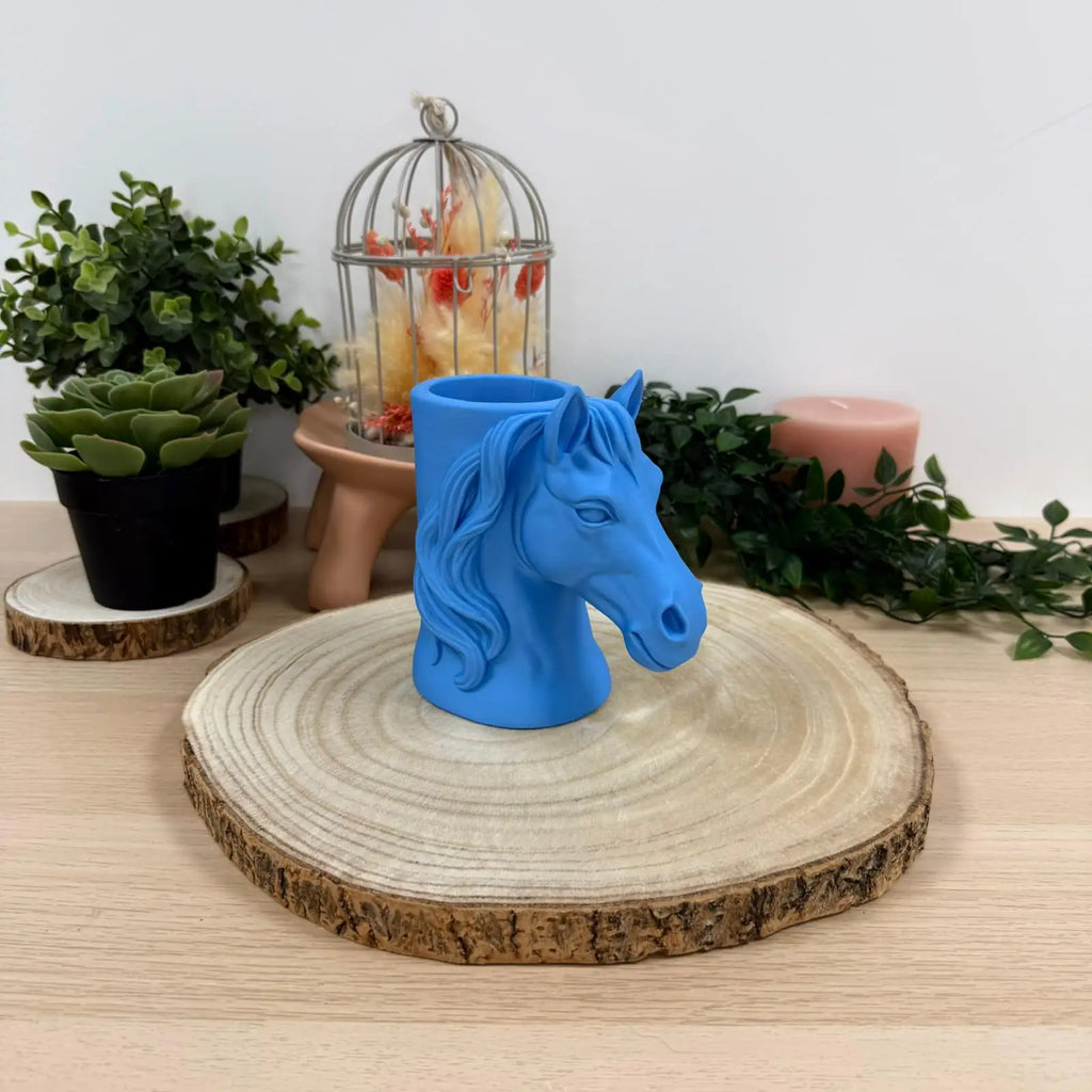 Pot à Crayon Cheval imprimé en 3D | Décoration 3D - POMM Créations