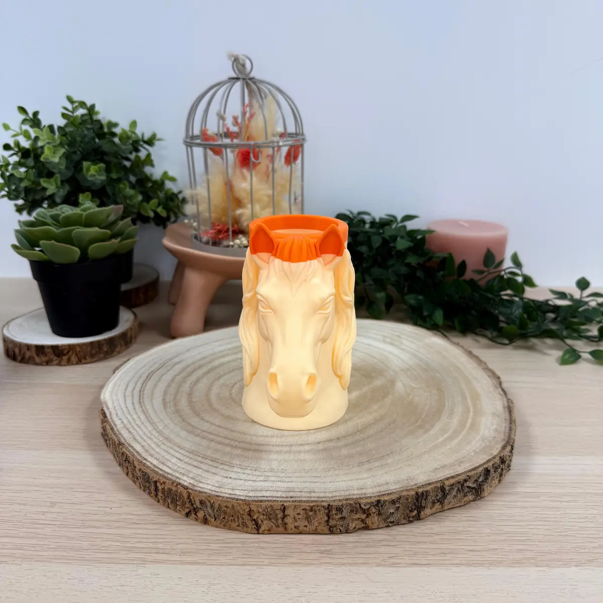 Pot à Crayon Cheval imprimé en 3D | Décoration 3D - POMM Créations