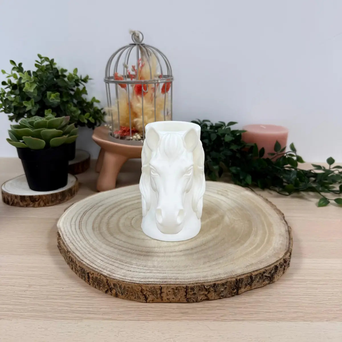 Pot à Crayon Cheval imprimé en 3D | Décoration 3D - POMM Créations