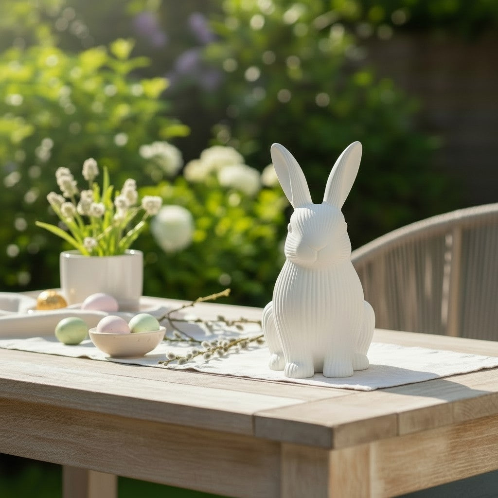 Lapin Paques imprimé en 3D | Figurine 3D - POMM Créations