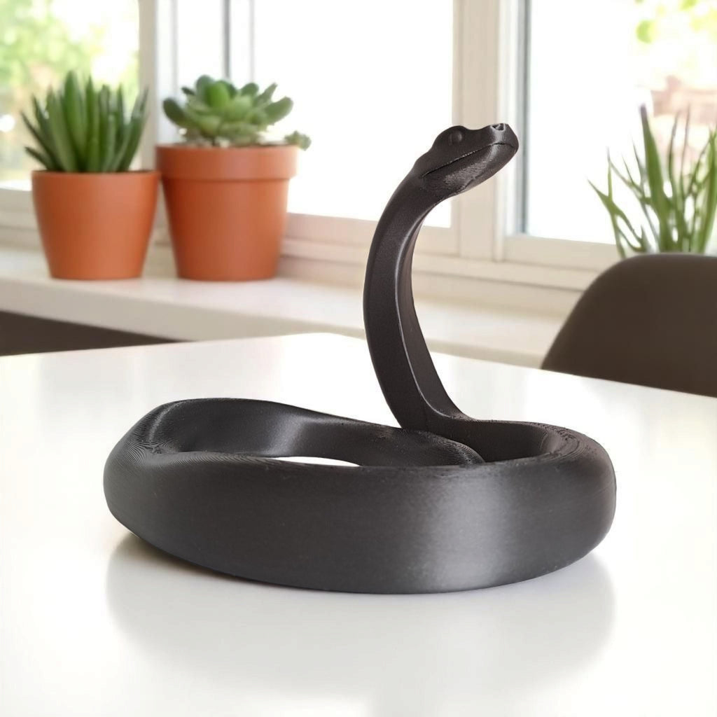 Snake, le serpent dressé imprimé en 3D | Figurine 3D - POMM Créations