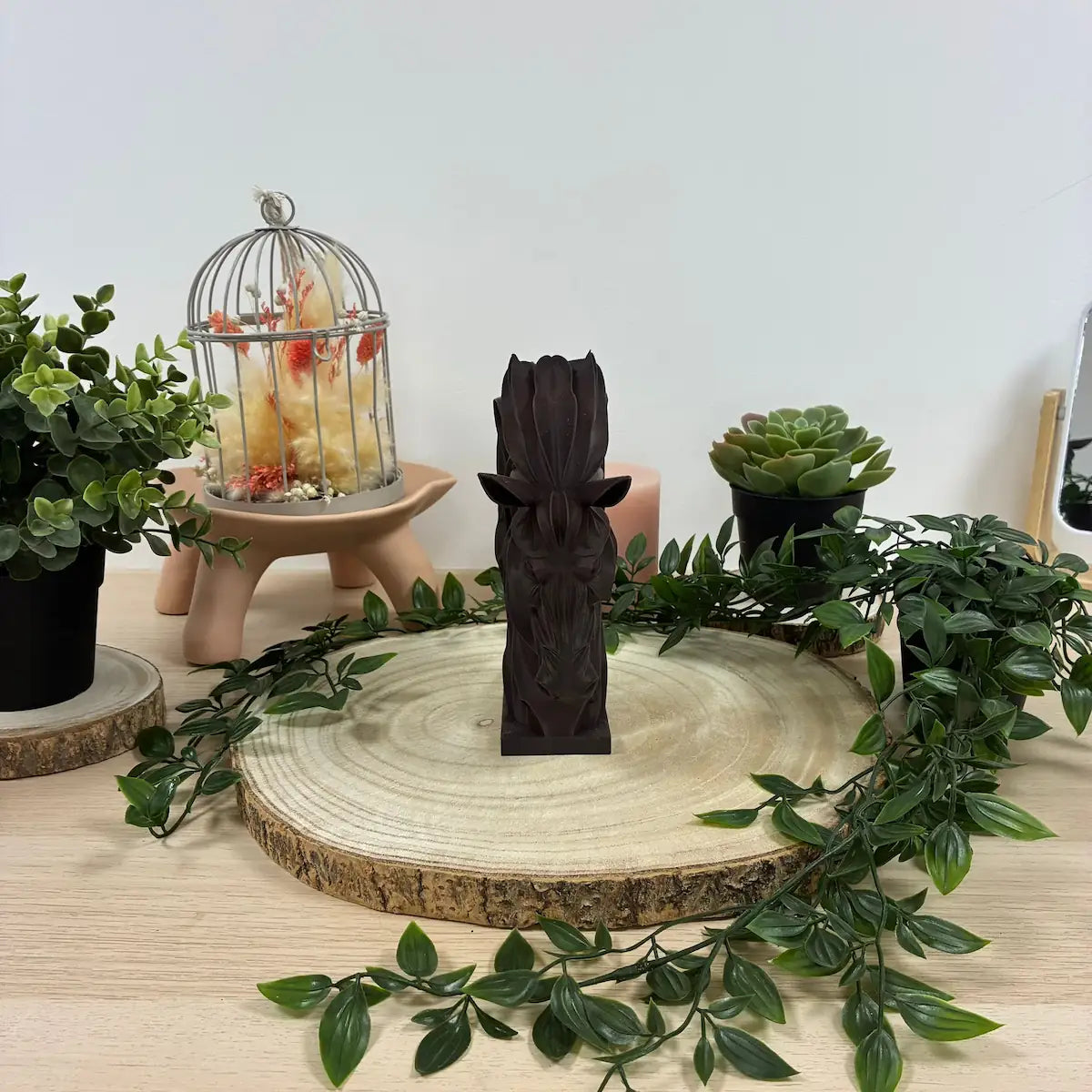 Tête Cheval Au Vent imprimé en 3D | Figurine 3D - POMM Créations