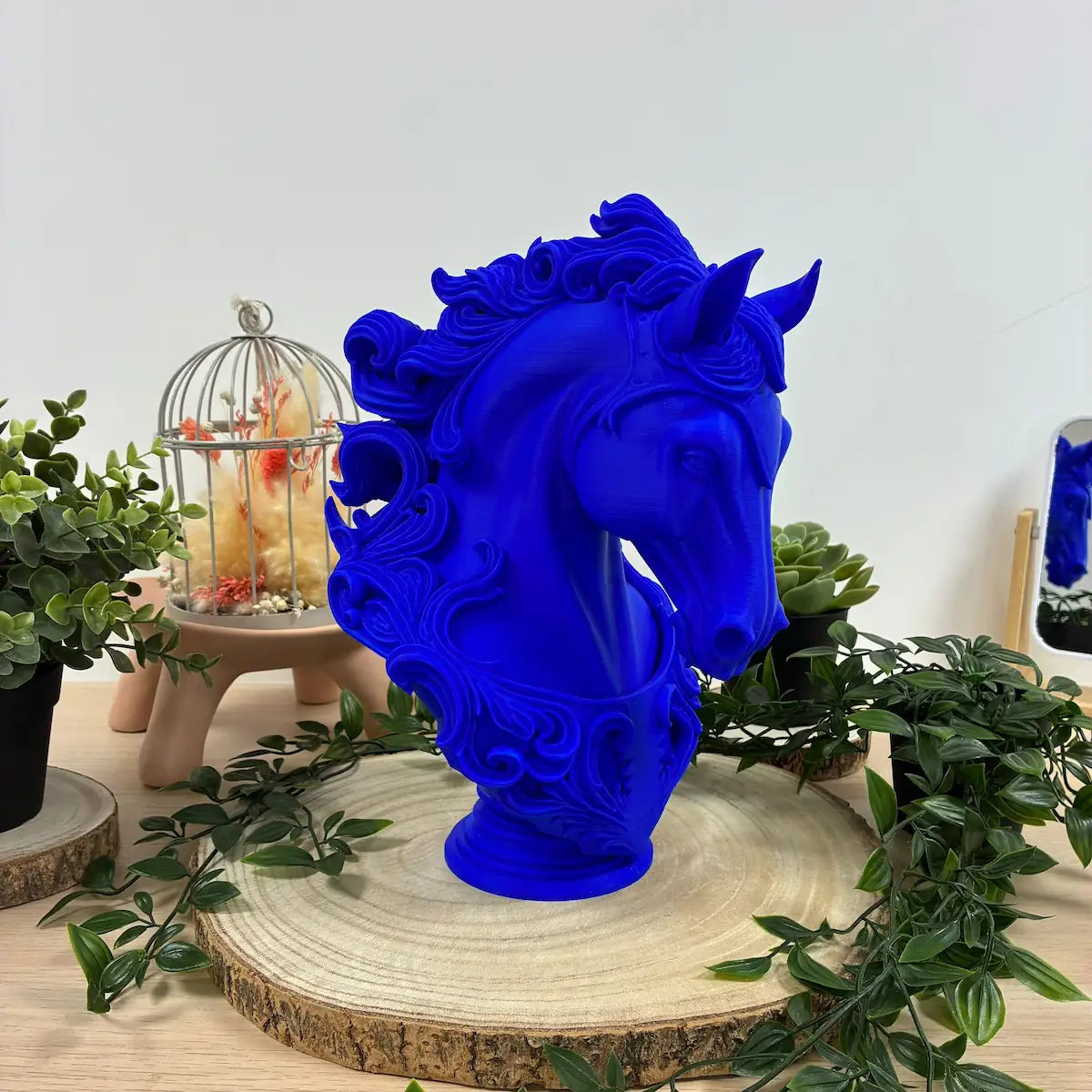 Tête Cheval Carroussel imprimé en 3D | Figurine 3D - POMM Créations