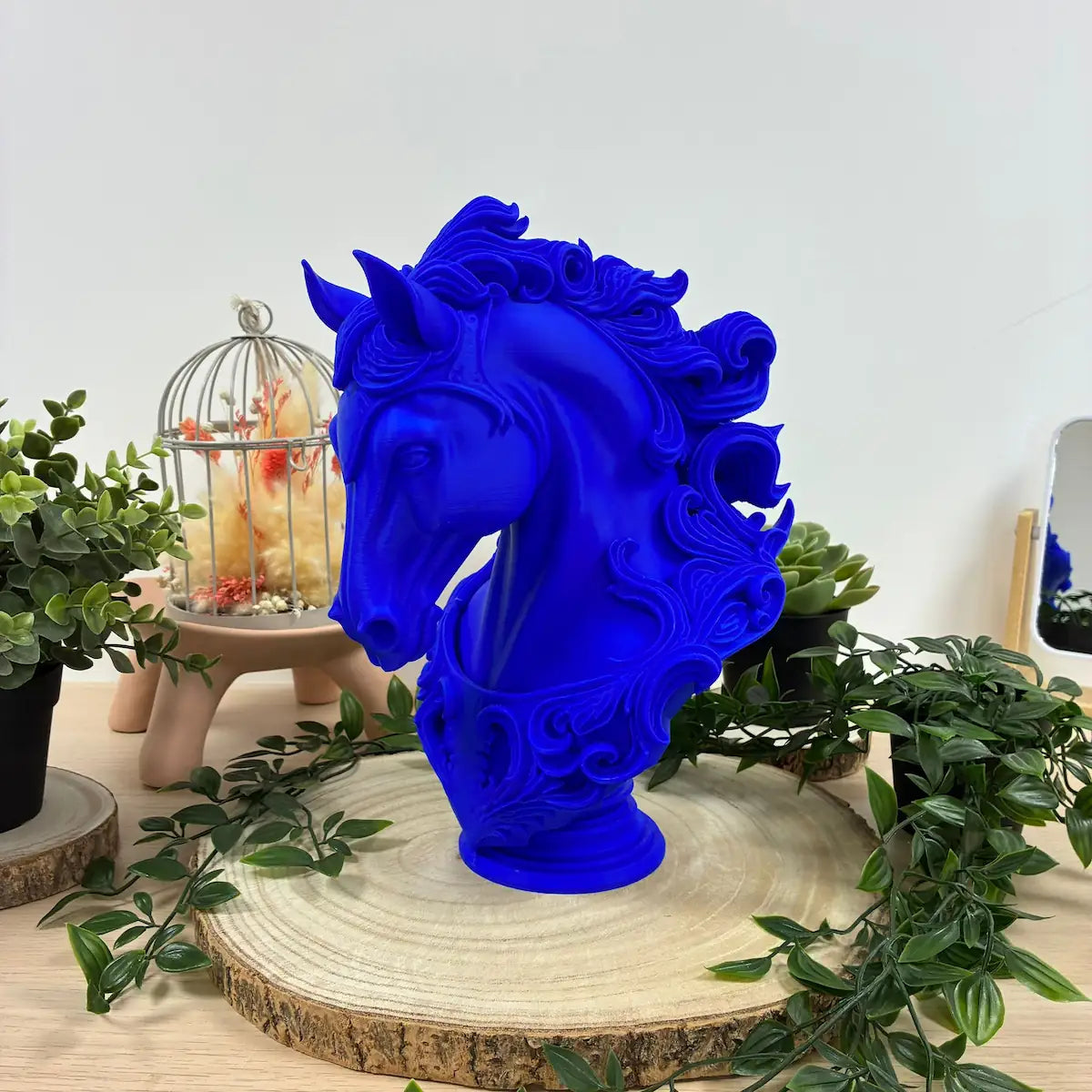 Tête Cheval Carroussel imprimé en 3D | Figurine 3D - POMM Créations