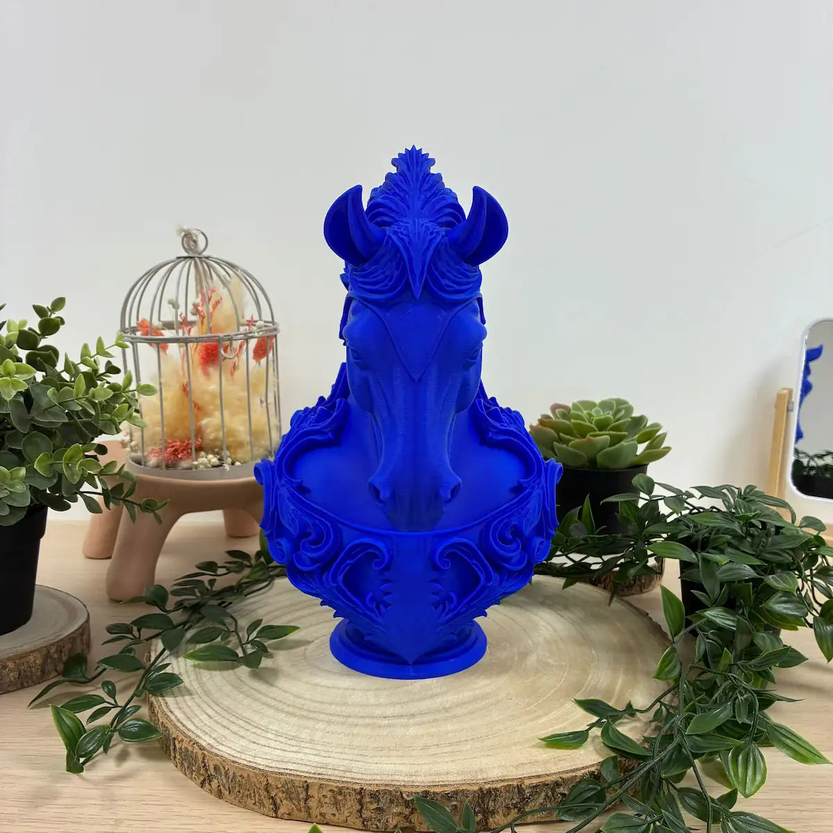 Tête Cheval Carroussel imprimé en 3D | Figurine 3D - POMM Créations