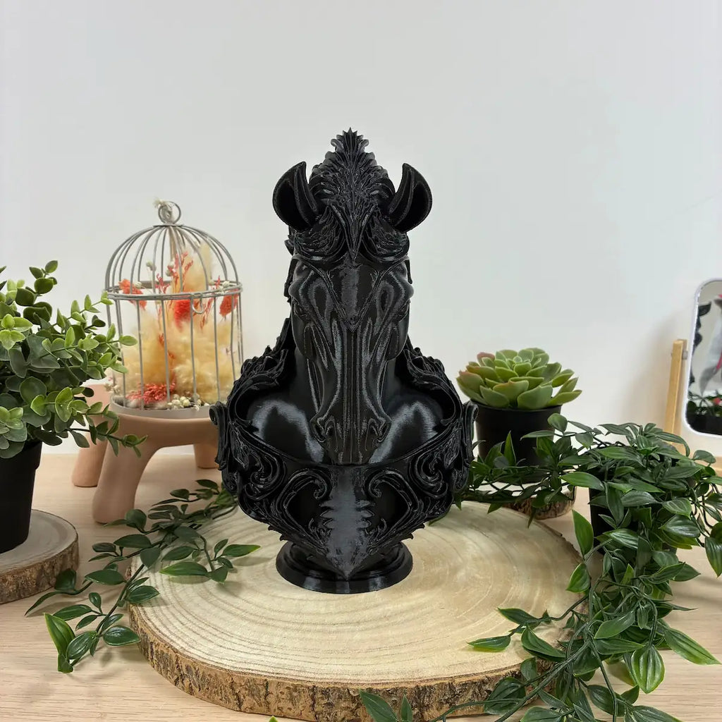 Tête Cheval Carroussel imprimé en 3D | Figurine 3D - POMM Créations