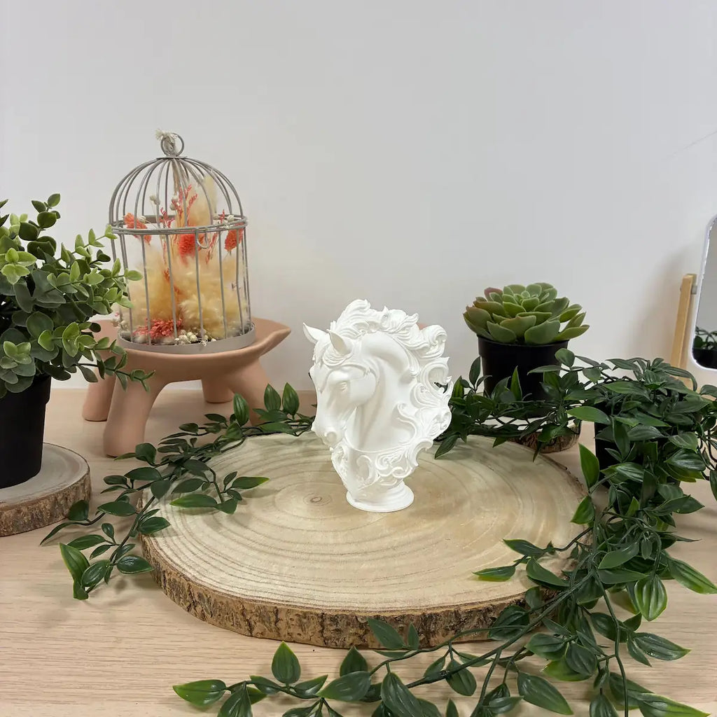 Tête Cheval Carroussel imprimé en 3D | Figurine 3D - POMM Créations
