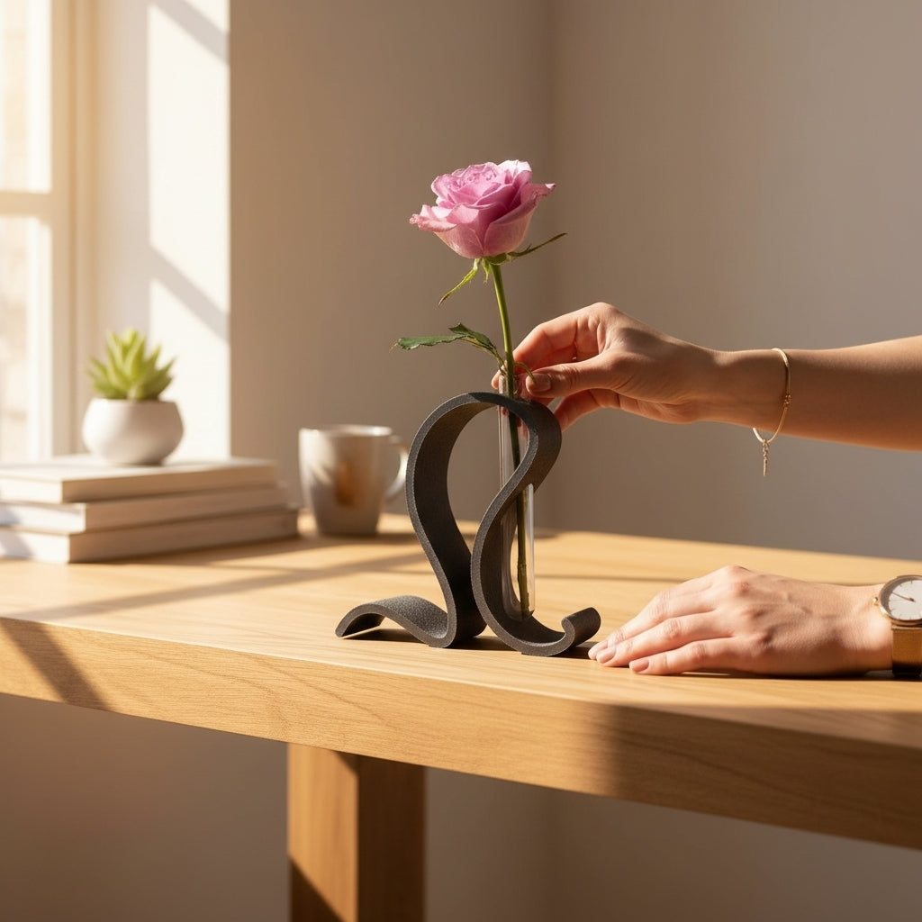 Vase Abstarit imprimé en 3D | Décoration 3D - POMM Créations