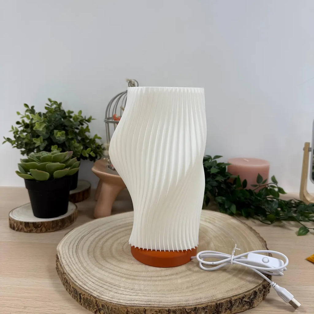 Tube imprimé en 3D | Lampe 3D - POMM Créations