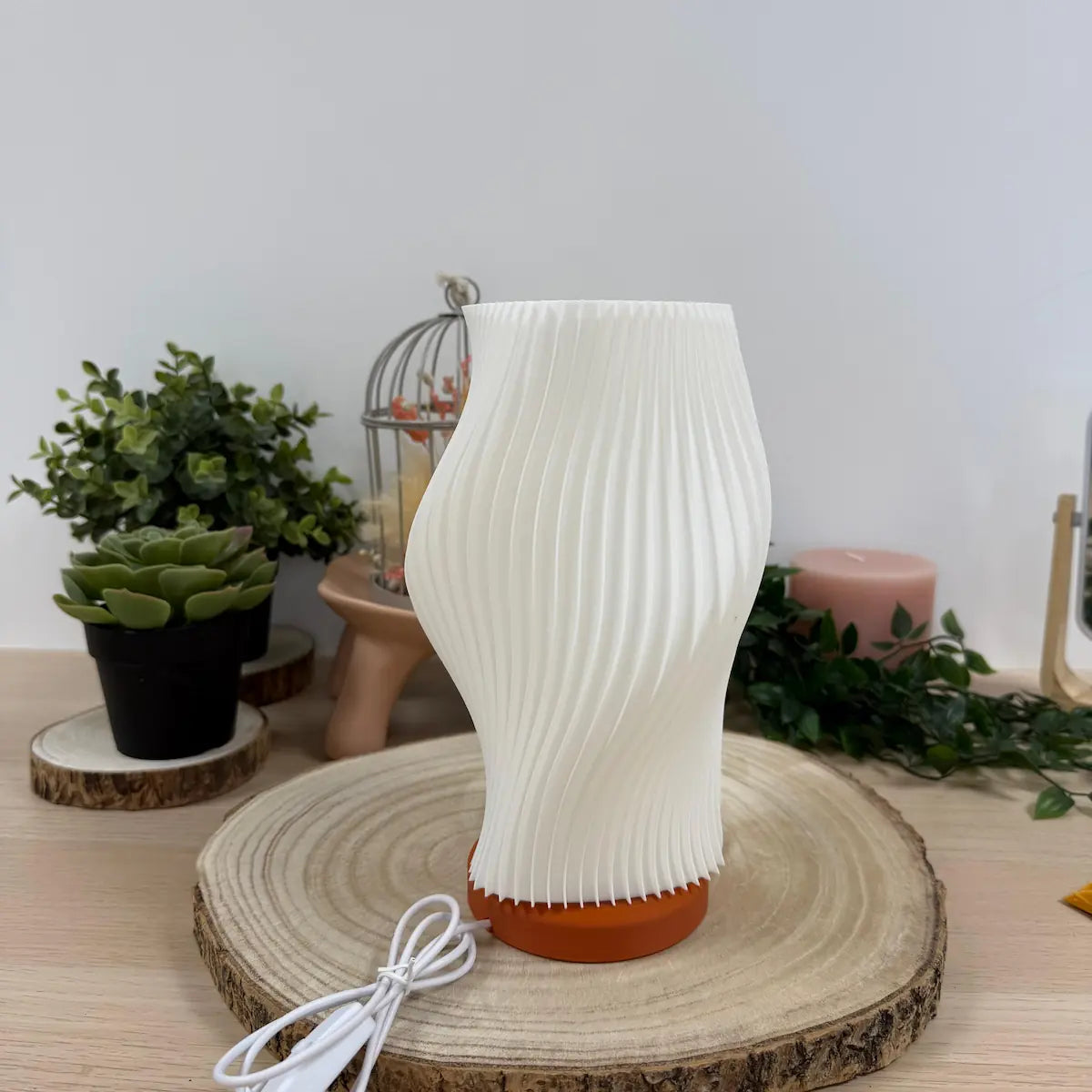 Tube imprimé en 3D | Lampe 3D - POMM Créations