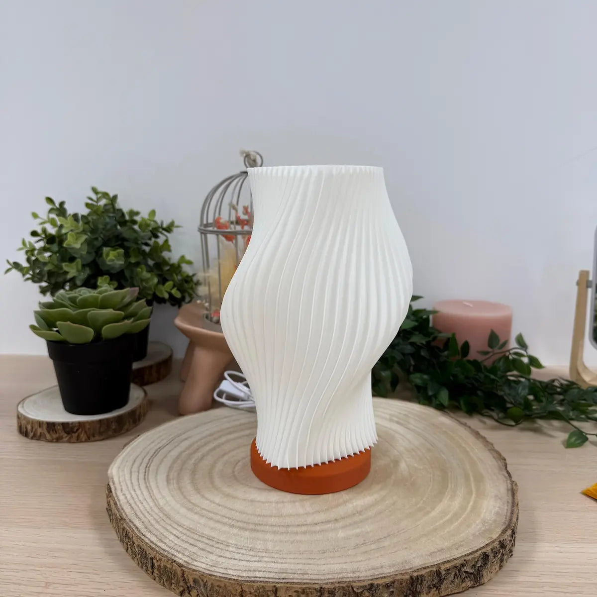 Tube imprimé en 3D | Lampe 3D - POMM Créations