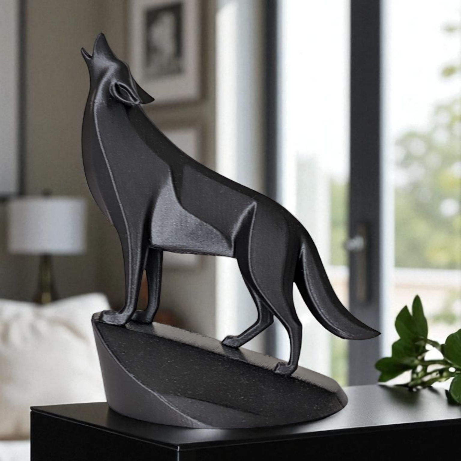 L'appel du loup "Wolf" imprimé en 3D | Figurine 3D - POMM Créations