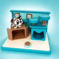 Chatterie miniature imprimée en 3D | Mini monde chat - POMM Créations