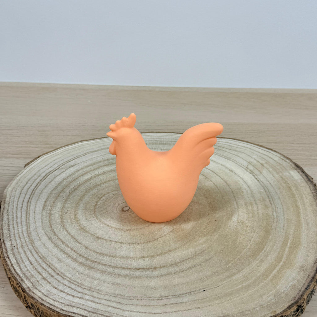 Poule décorative imprimé en 3D | Figurine 3D - POMM Créations