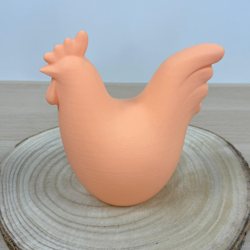 Poule décorative imprimé en 3D | Figurine 3D - POMM Créations