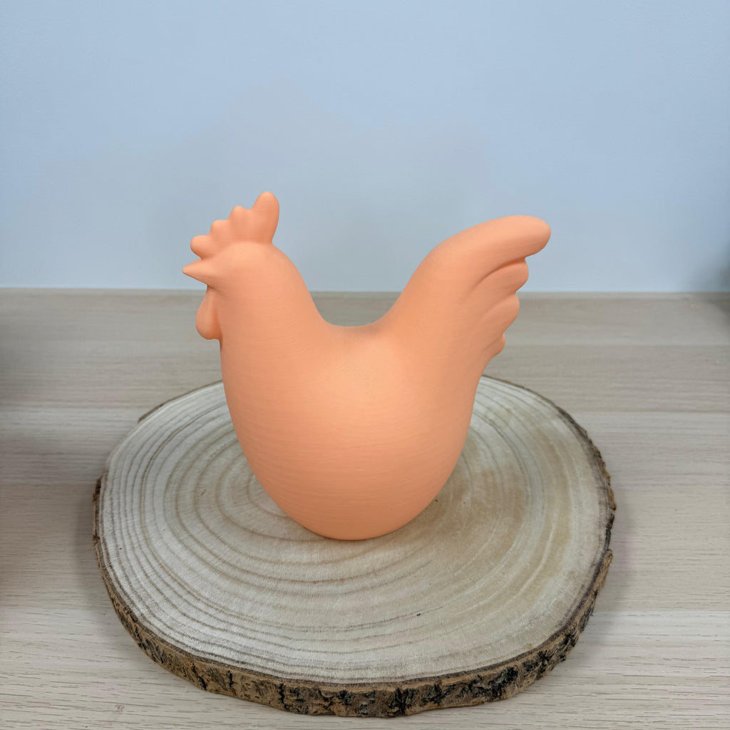 Poule décorative imprimé en 3D | Figurine 3D - POMM Créations