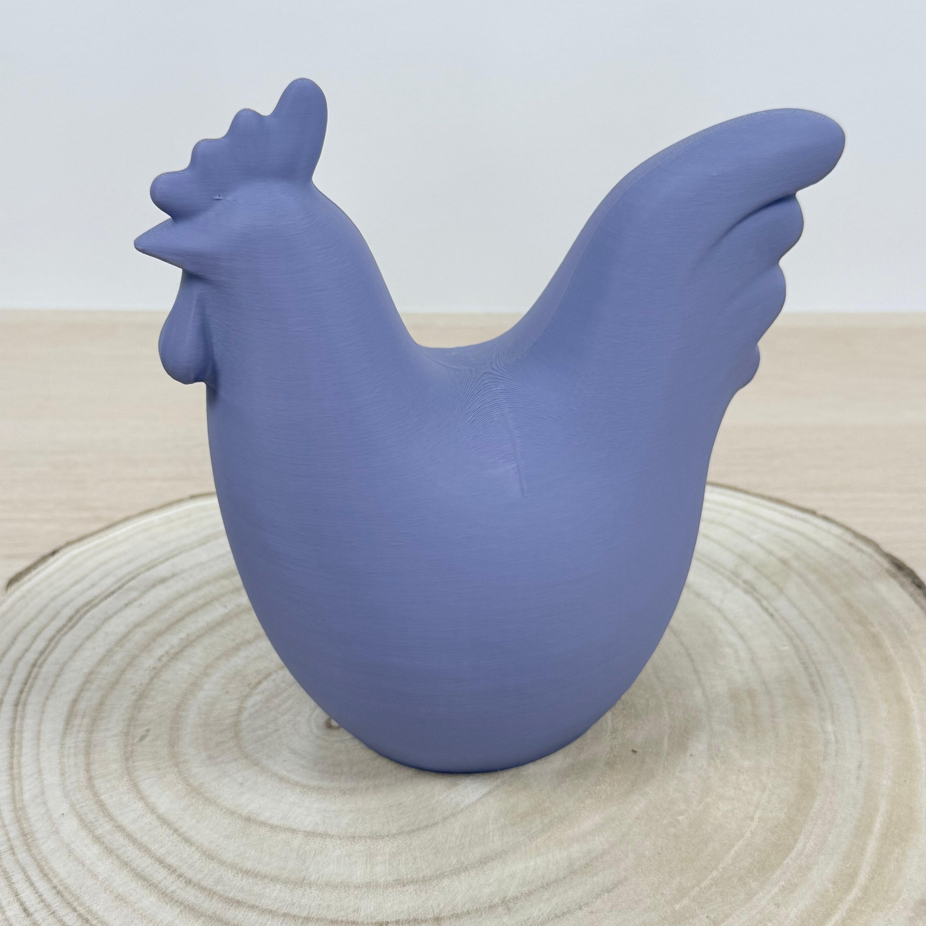 Poule décorative imprimé en 3D | Figurine 3D - POMM Créations
