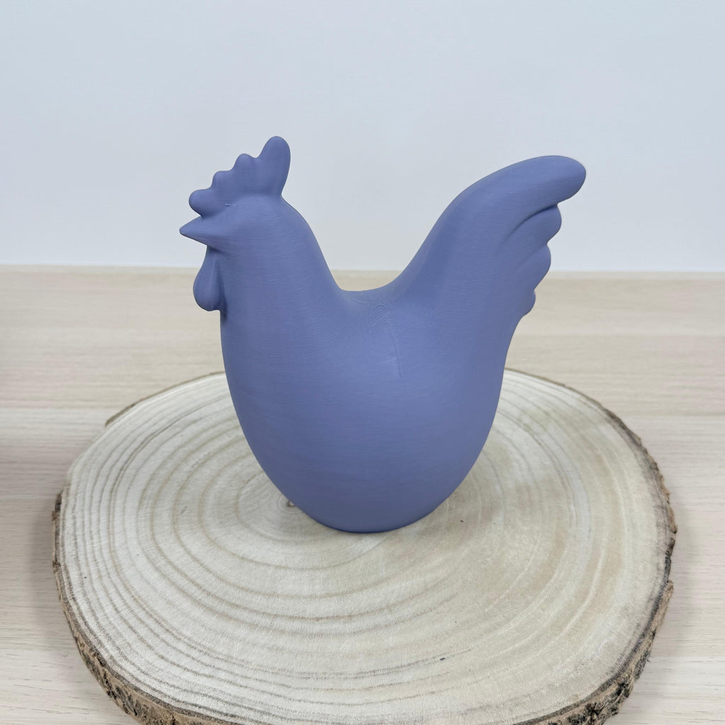 Poule décorative imprimé en 3D | Figurine 3D - POMM Créations
