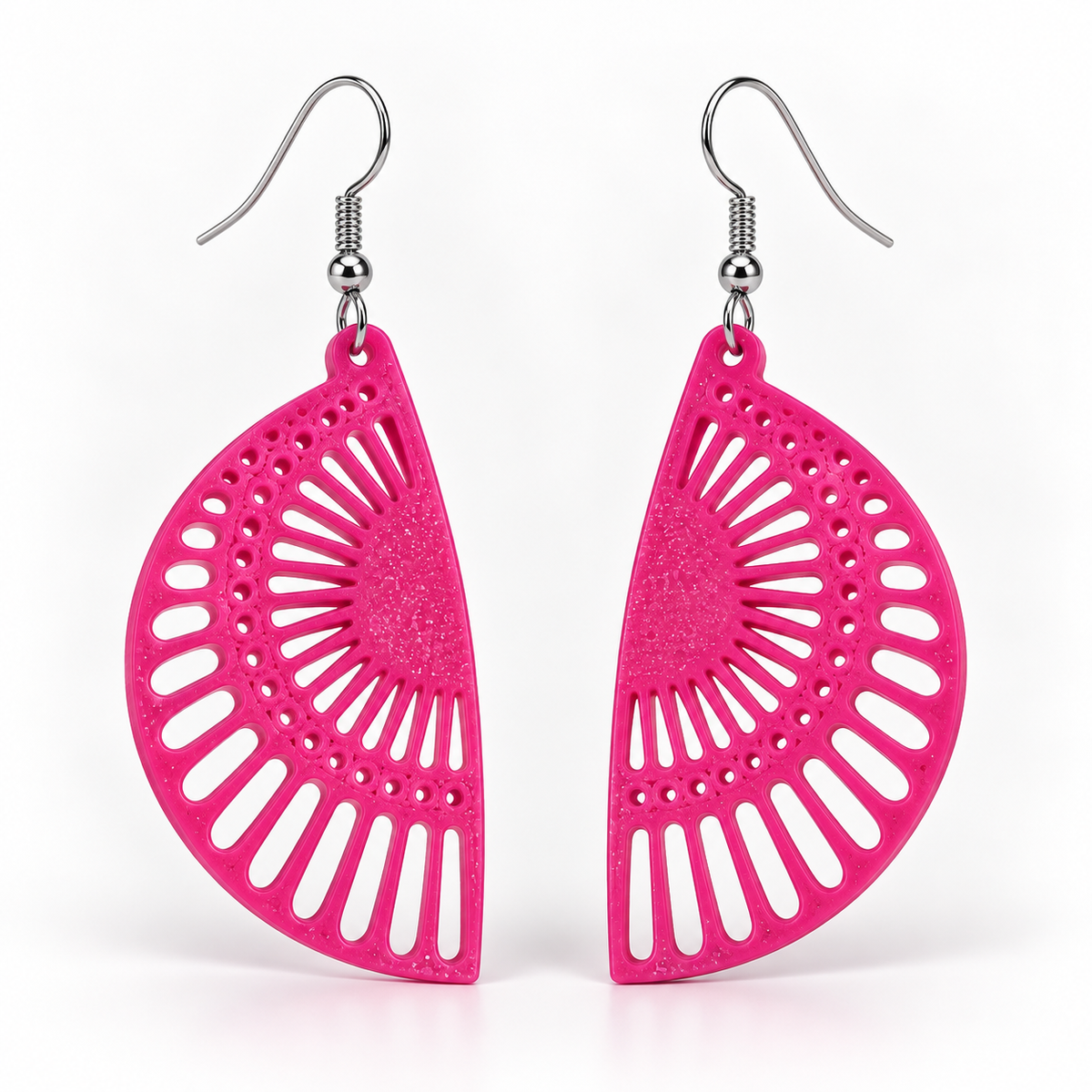 Boucles d'oreilles Rayon de soleil en 3D – vue 14
